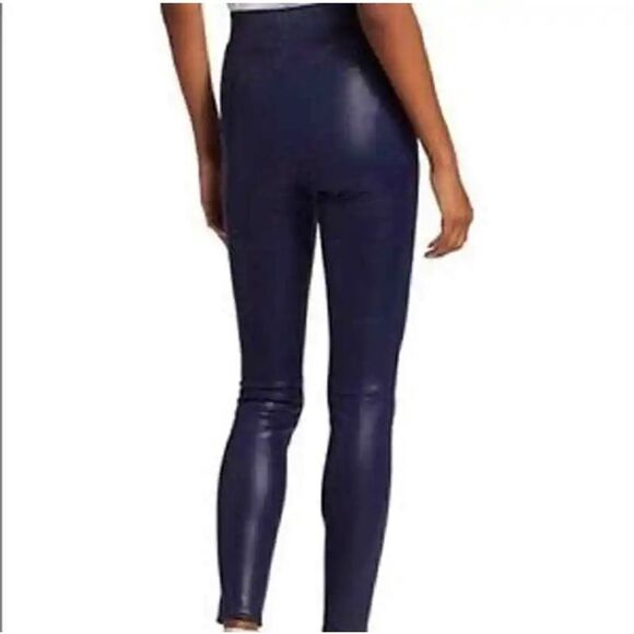 NWOT L’AGENCE Rochelle High Rise Coated Skinny Jeans/Leggings - Picture 2 of 6